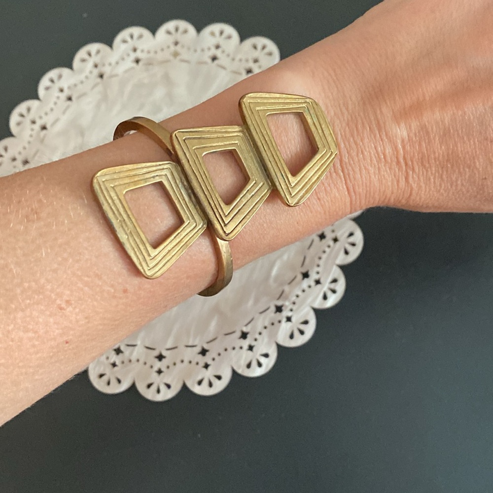 Geo Shape Cuff - Picture 3 of 6